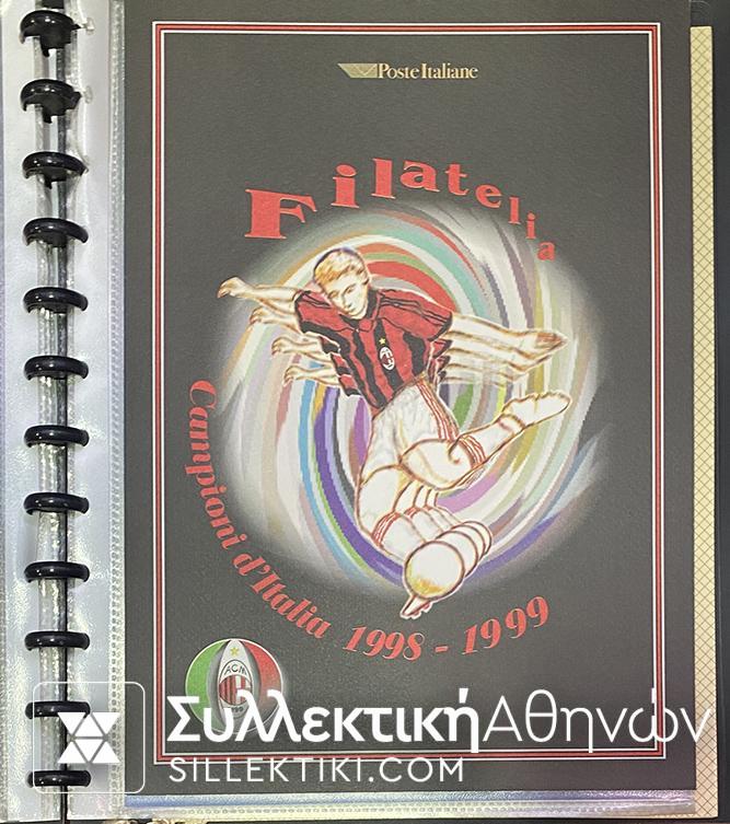 ITALY 10 FOLDER STAMPS SPECIAL ISSUES