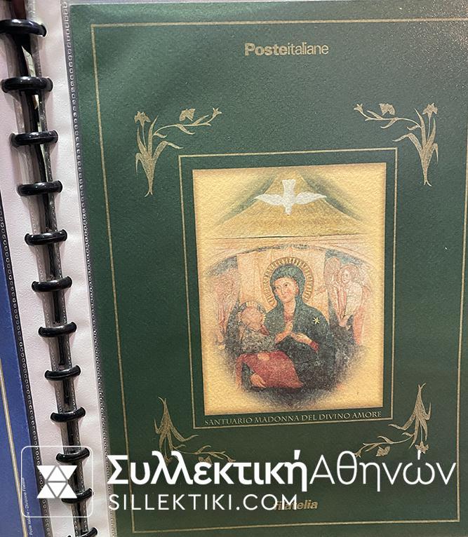 ITALY 10 FOLDER STAMPS SPECIAL ISSUES