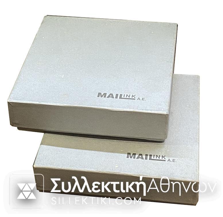 ΠΡΟΣΦΟΡΑ 2 Ασημένια Μενταγιόν Σταθόπουλου Mailink