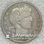USA Barber Half Dollar 1893 s F/VF Rare