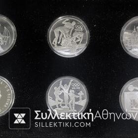 Συλλογή Αργυρών Ολυμπιακών Νομισμάτων 1896 - 1996