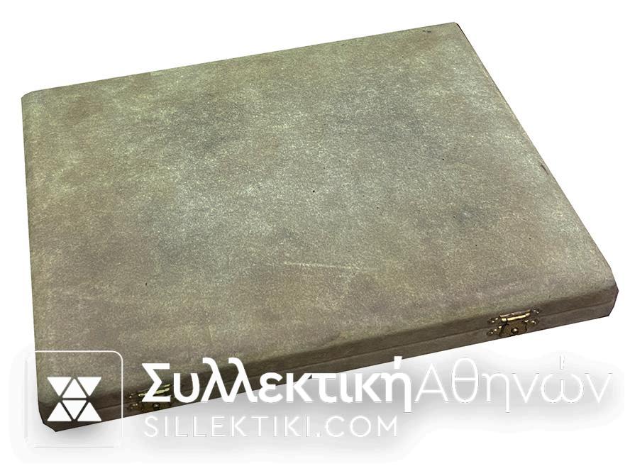 KOREA (SEOUL) complete set of (16) 1988 Olympic Silver Coins including 8 10,000 Won coins and 8 5,000 Won coins in Proof quality.