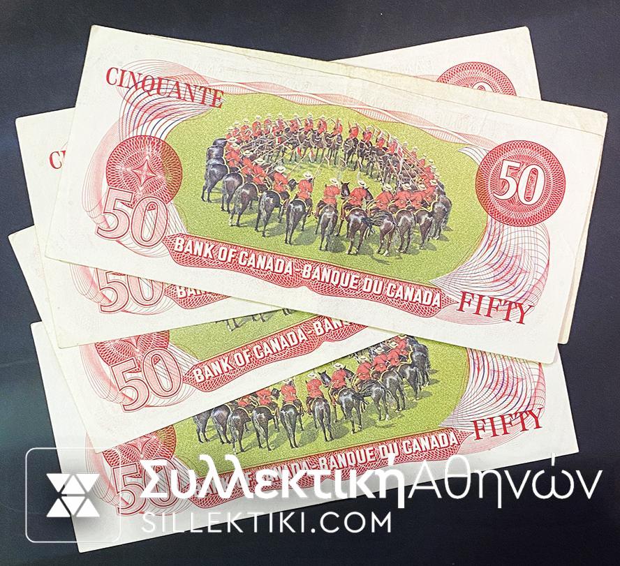 ΚΑΝΑΔΑΣ Χαρτονόμισμα 50 Δολάρια 1975 VF+++
