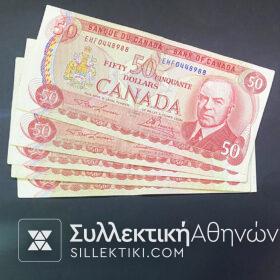 CANADA Banknote 50 Dollars 1975 VF+++