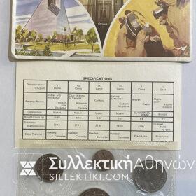 ΚΑΝΑΔΑΣ Σετ Νομισμάτων 1983 σε μπλίστερ UNC