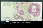 ITALY Banknote 1992 of 50.000 Lire in xf