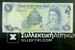 CAYMAN ISLANDS Banknote 1 Dollar 1971 XF