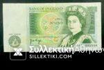 GR. BRITAIN PAPERMONEY 1 POUND ELIZABETH VF+++