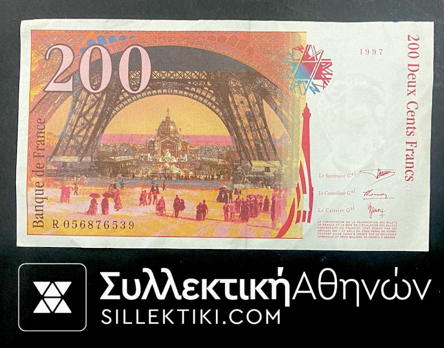 ΓΑΛΛΙΑ 200 Φράγκα 1997 Εξαιρετικό Χαρτονόμισμα