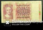 Norway PAPERMONEY 100 KRONER 1982