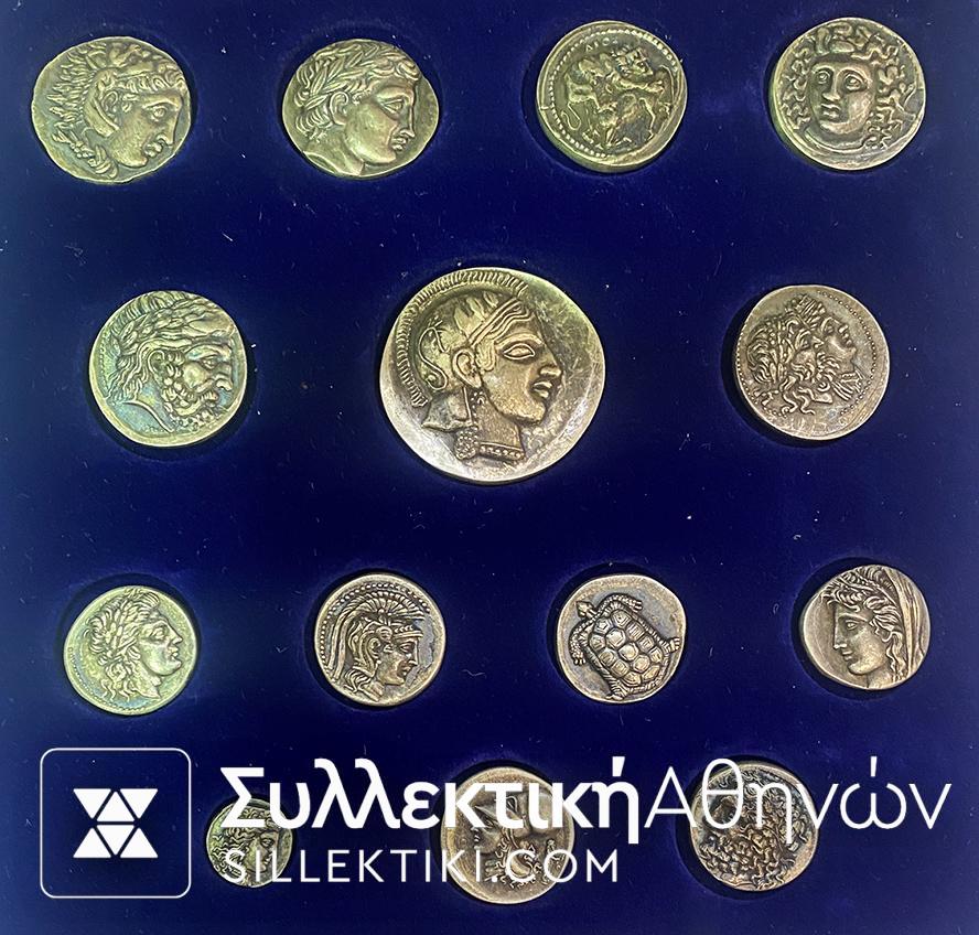MAILINK Νομίσματα Αρχαία Αντίγραφα Συλλογή σε Κασετίνα
