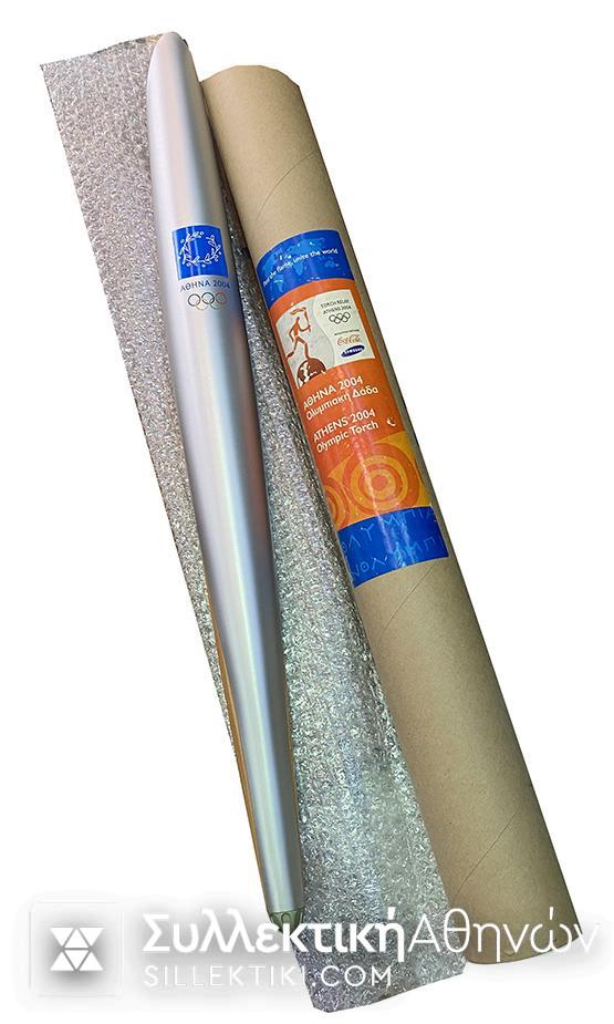 Olympic Torch Original of Olympic Games In Athens Greece 2004