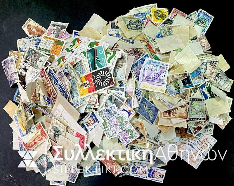 Lot Of World Stamp 100 grammar Nice interesting Lot