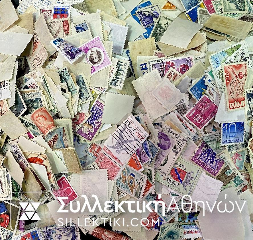 Lot Of World Stamp 100 grammar Nice interesting Lot