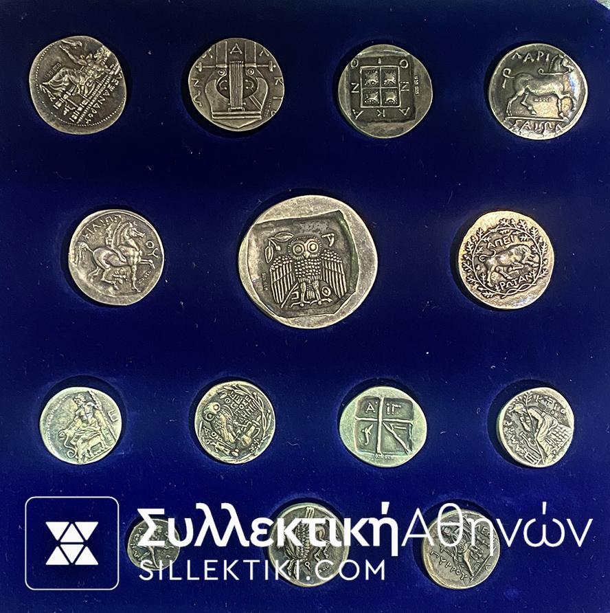 MAILINK Νομίσματα Αρχαία Αντίγραφα Συλλογή σε Κασετίνα