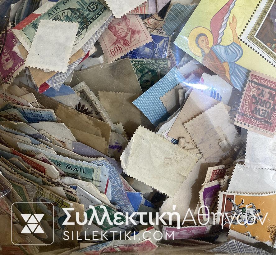 Μερικές εκατοντάδες (χιλιάδες?) γραμματόσημα άψαχτα λοτ