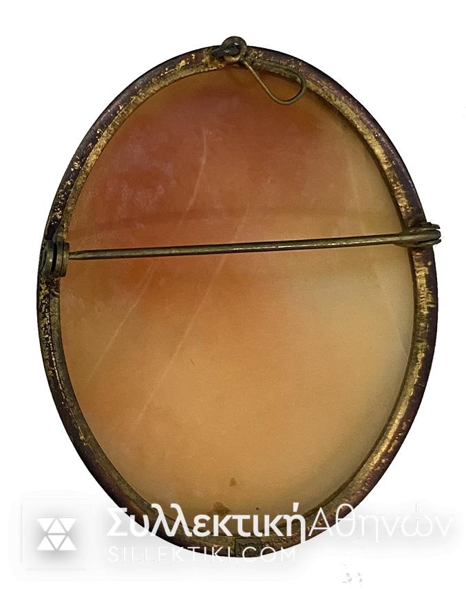 Καρφίτσα CAMEO Art Deco Όστρακο