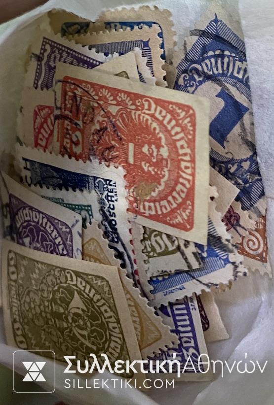 Πολύ καλή παρτίδα με χιλιάδες ξένα γραμματόσημα