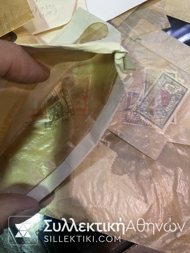 Πολύ καλή παρτίδα με χιλιάδες ξένα γραμματόσημα