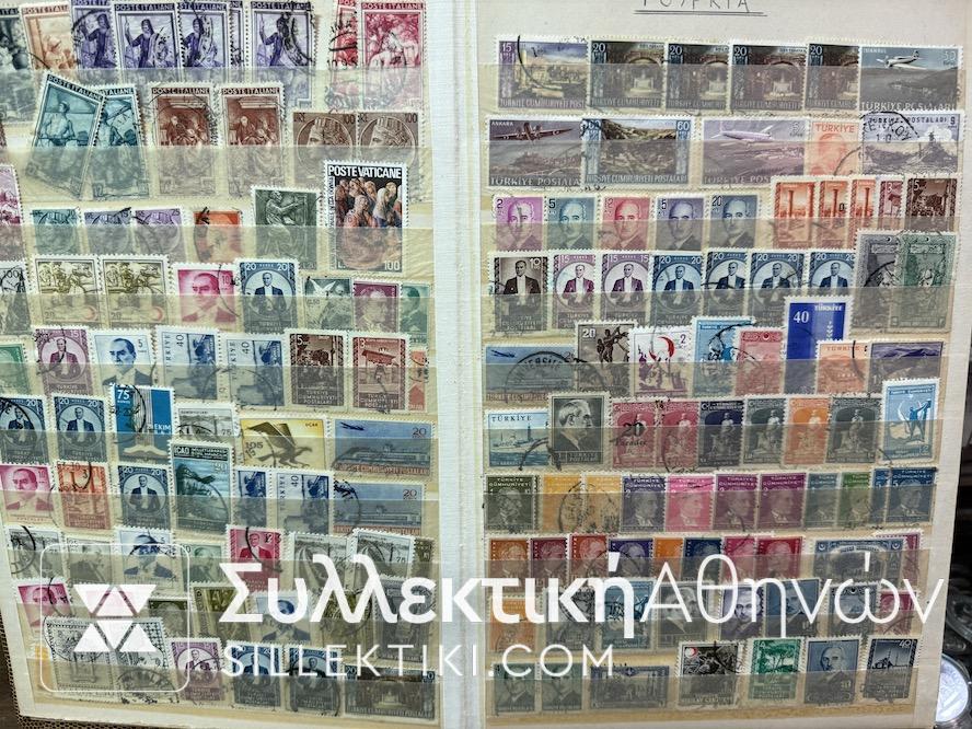 Εξαιρετική Συλλογή Ξένων Γραμματοσήμων Σε Προσφορά