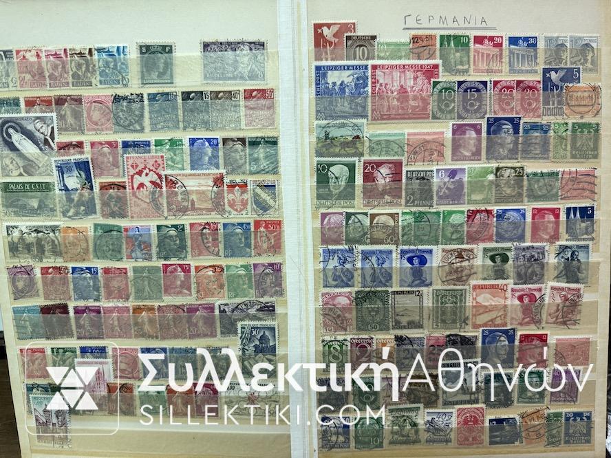 Εξαιρετική Συλλογή Ξένων Γραμματοσήμων Σε Προσφορά
