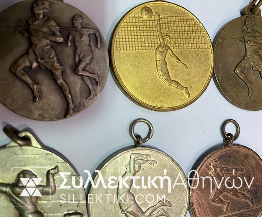 Συλλογή 23 διαφορετικά Μετάλλια Αγώνων Δεκαετίας 40/50