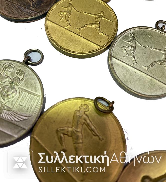 Συλλογή 23 διαφορετικά Μετάλλια Αγώνων Δεκαετίας 40/50