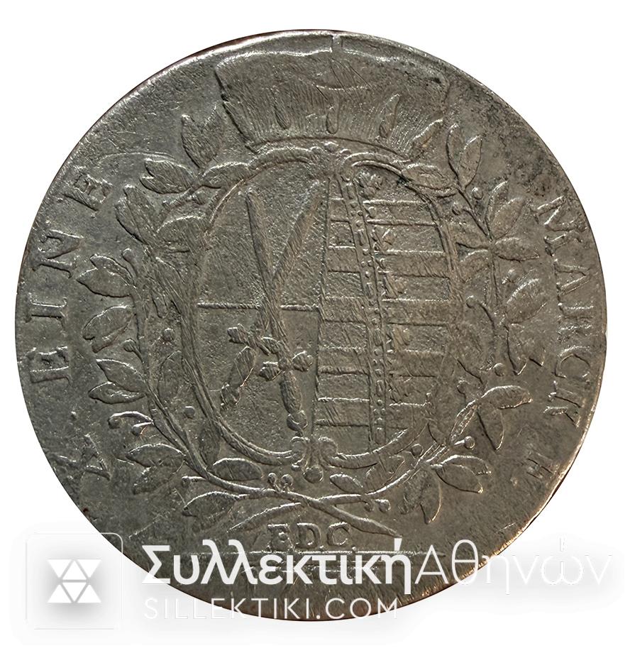 ΓΕΡΜΑΝΙΑ (Σαξονία) Θάλερ 1777 Σπάνιο Ασημένιο Νόμισμα